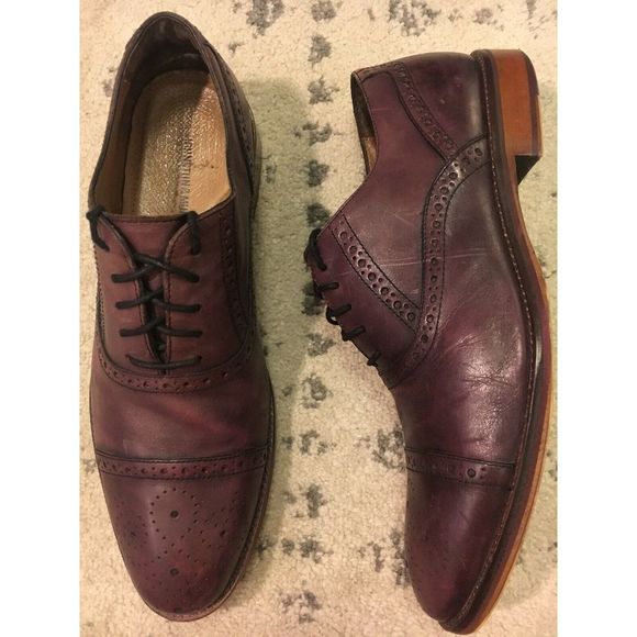 JOHNSTON & MURPHY Conard Shoes Leather Cap Toe main image 6
